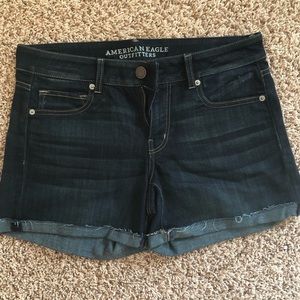 NWOT American Eagle Midi Jean Shorts